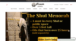 Desktop Screenshot of mymenorah.com